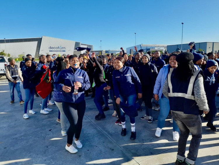 Takealot workers strike for permanent positions GroundUp